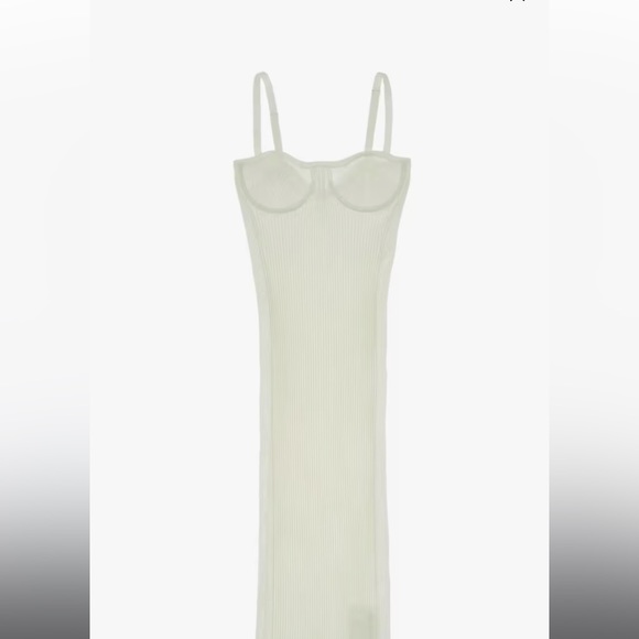 Helmet Lang ribbed dress. - Picture 2 of 4